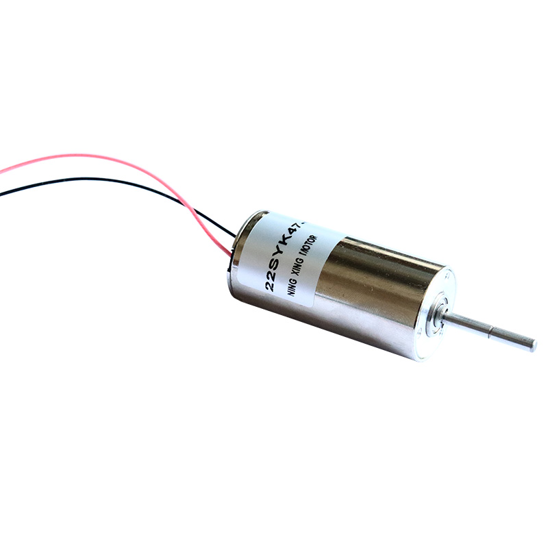 22mm DC motor s uhlíkovými kartáči