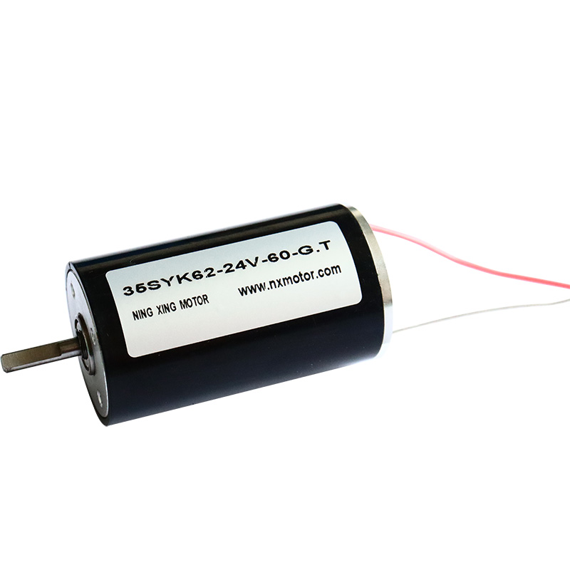 DC motor s uhlíkovými kartáči 35 mm